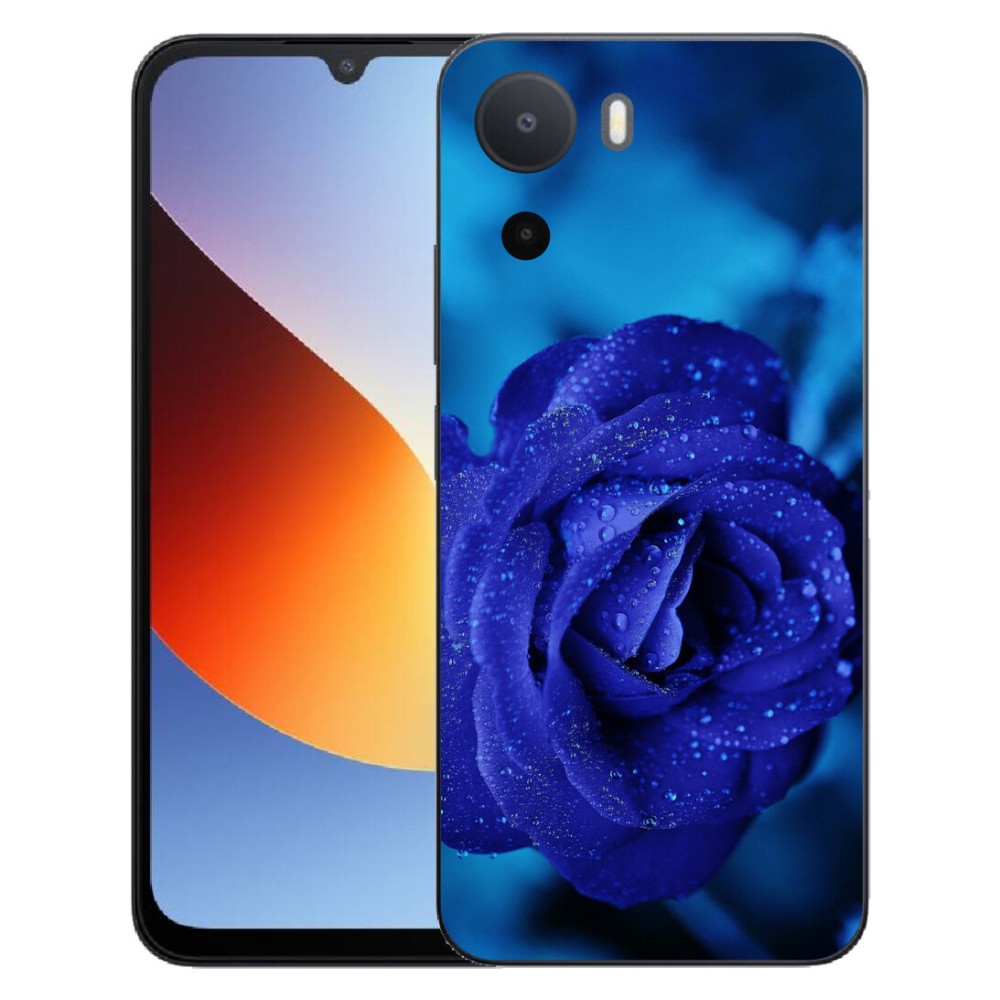 Gelový kryt mmCase na Xiaomi Redmi A7 Pro - modrá růže