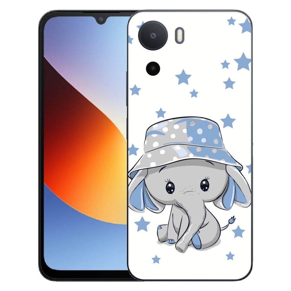 Gelový kryt mmCase na Xiaomi Redmi A7 Pro - modrý slon