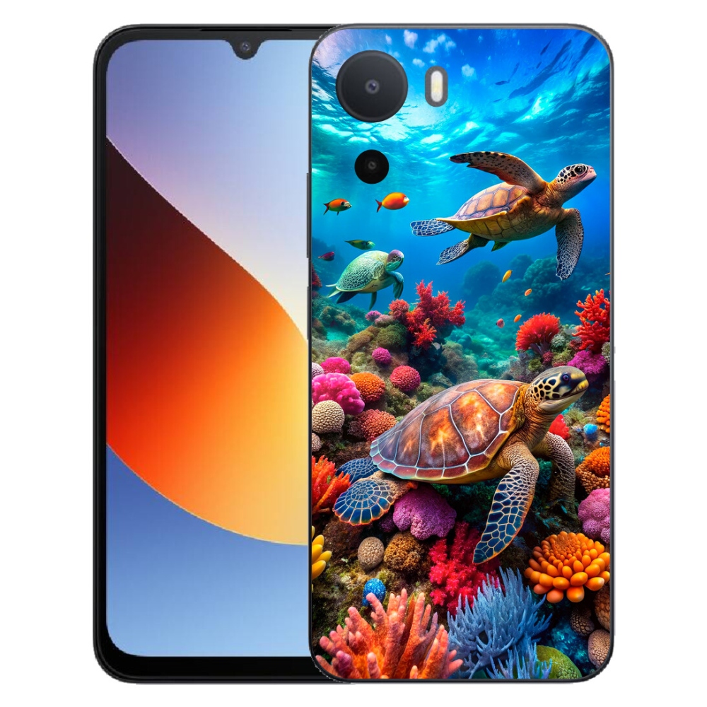 Gelový kryt mmCase na Xiaomi Redmi A7 Pro - mořský svět 2