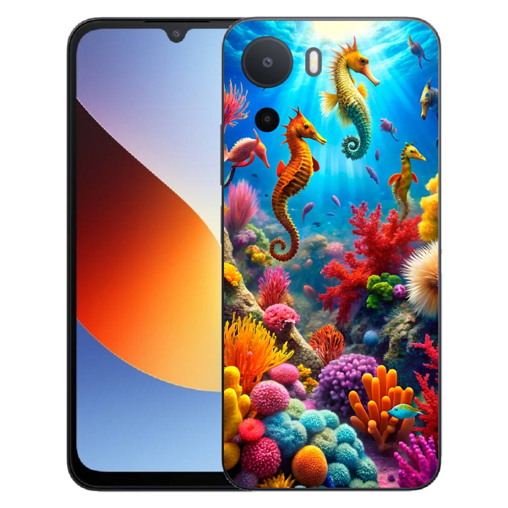 Gelový kryt mmCase na Xiaomi Redmi A7 Pro - mořský svět 3