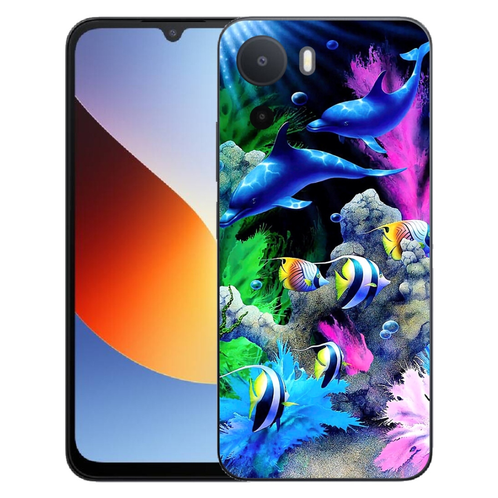 Gelový kryt mmCase na Xiaomi Redmi A7 Pro - mořský svět