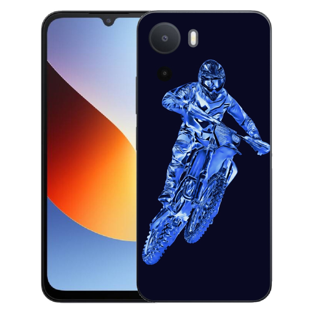 Gelový kryt mmCase na Xiaomi Redmi A7 Pro - motocross 1