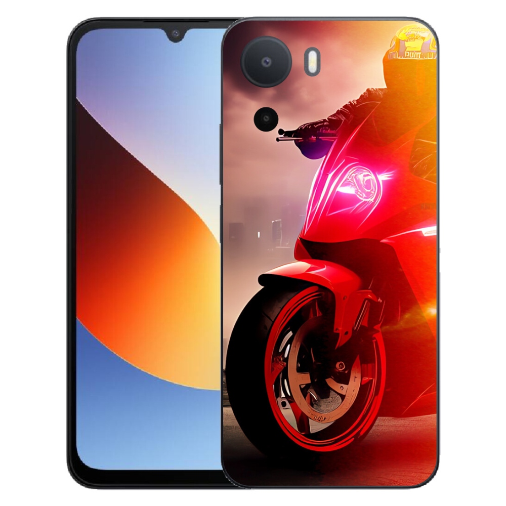 Gelový kryt mmCase na Xiaomi Redmi A7 Pro - motorka