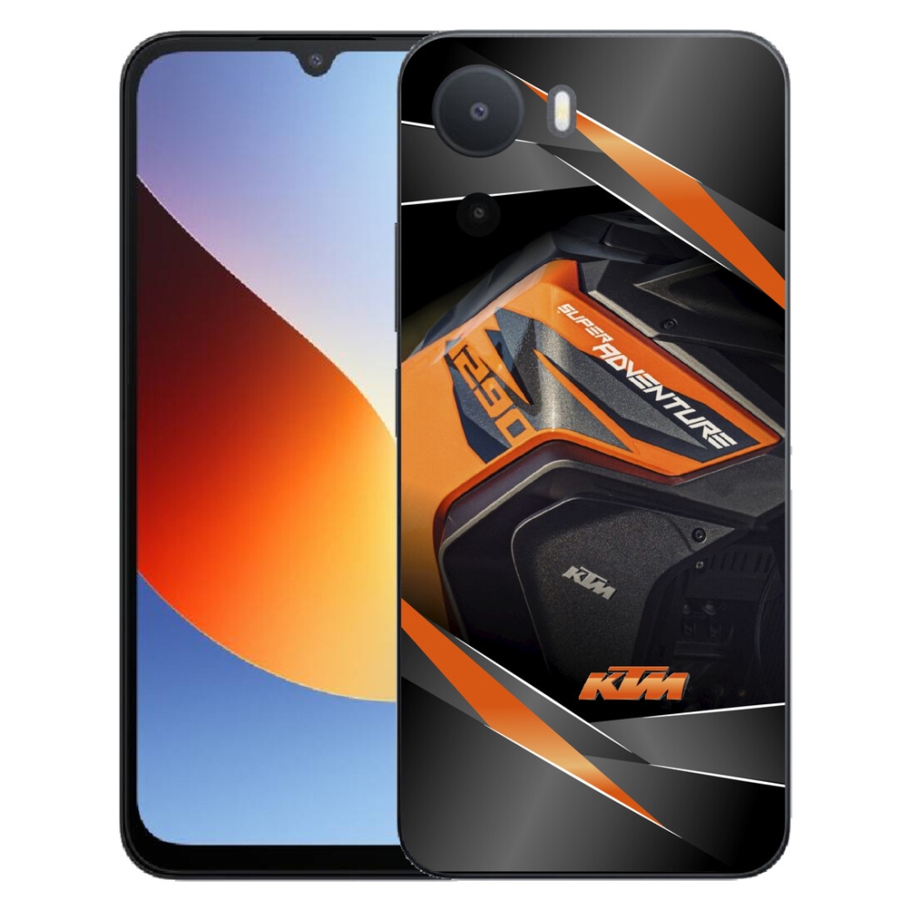 Gelový kryt mmCase na Xiaomi Redmi A7 Pro - motorka ktm