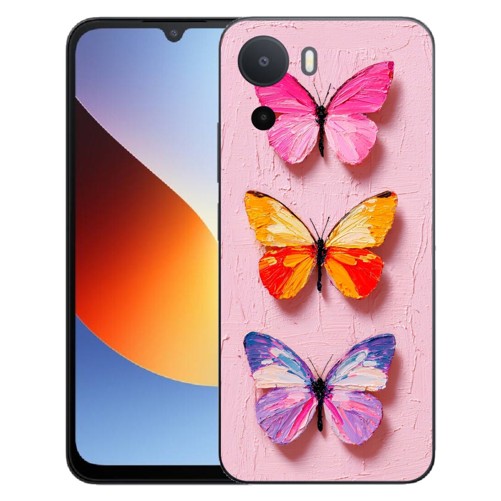 Gelový kryt mmCase na Xiaomi Redmi A7 Pro - motýlí trojice