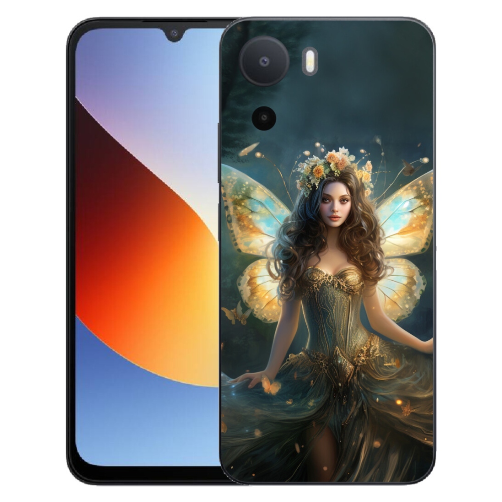 Gelový kryt mmCase na Xiaomi Redmi A7 Pro - motýlí žena