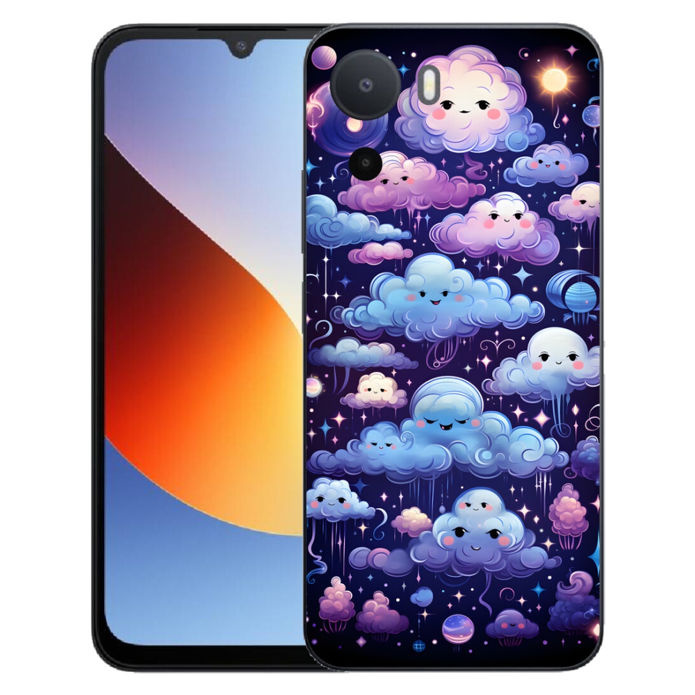 Gelový kryt mmCase na Xiaomi Redmi A7 Pro - mráčky
