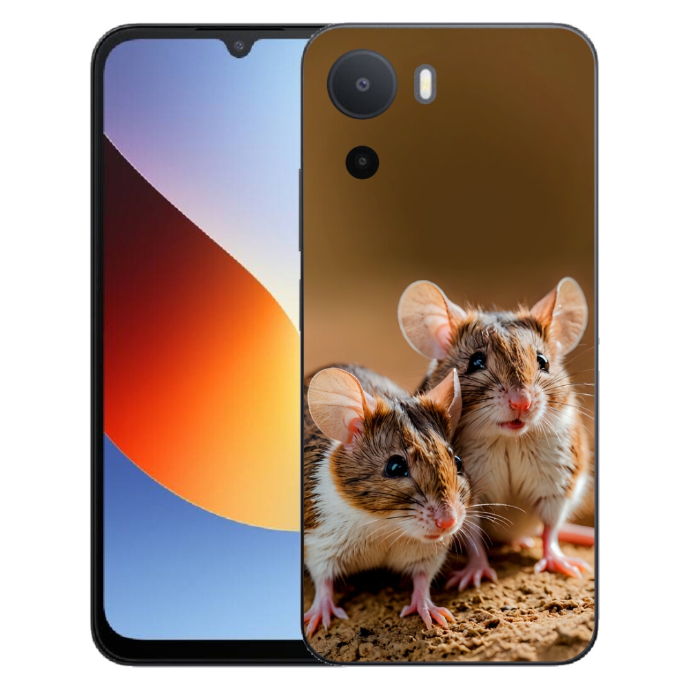 Gelový kryt mmCase na Xiaomi Redmi A7 Pro - myší duo