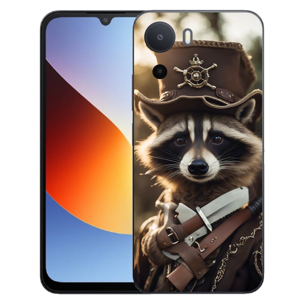 Gelový kryt mmCase na Xiaomi Redmi A7 Pro - mýval v uniformě