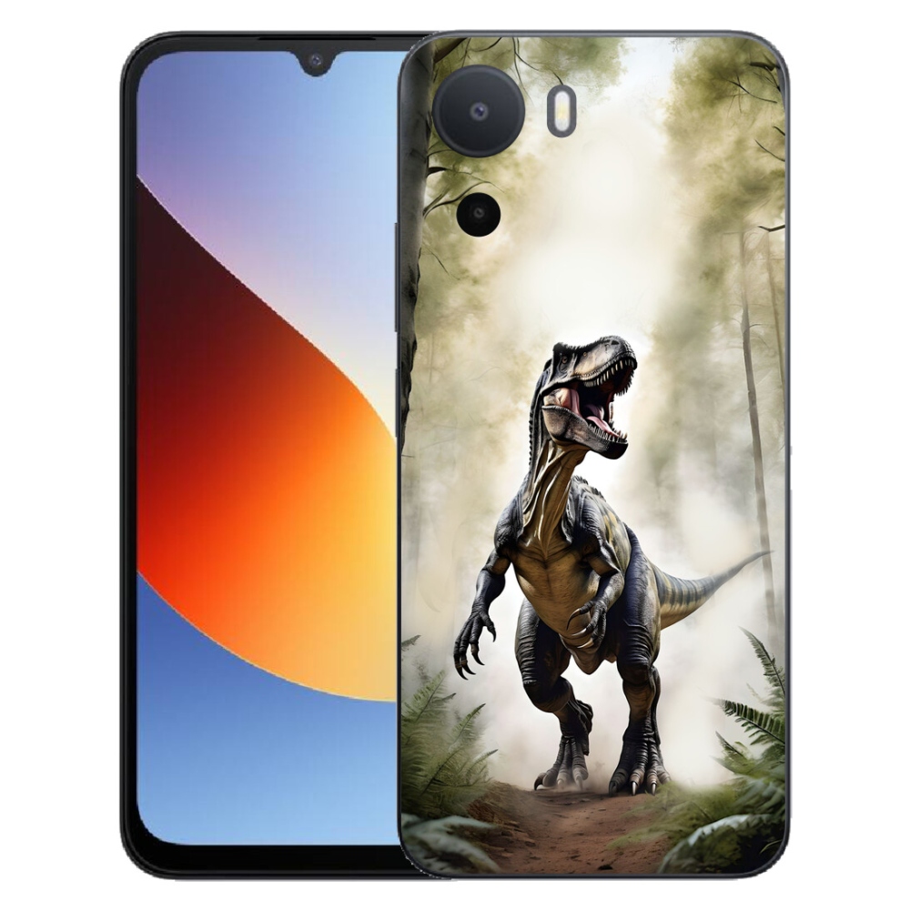 Gelový kryt mmCase na Xiaomi Redmi A7 Pro - naštvaný T-Rex
