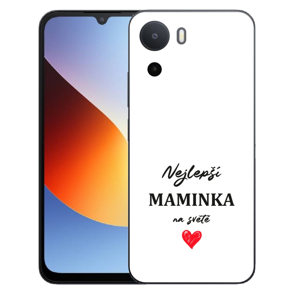 Gelový kryt mmCase na Xiaomi Redmi A7 Pro - nejlepší maminka 1 bílé pozadí