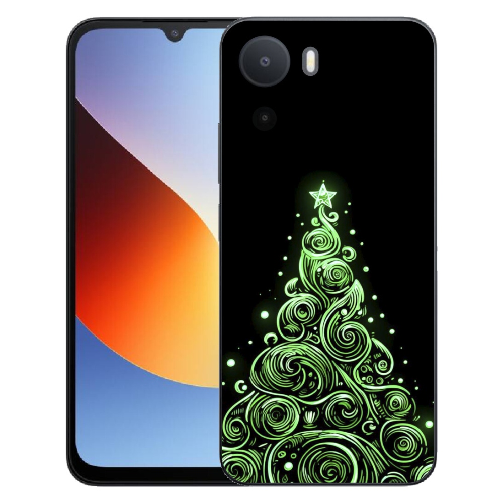 Gelový kryt mmCase na Xiaomi Redmi A7 Pro - neonový vánoční stromek 3