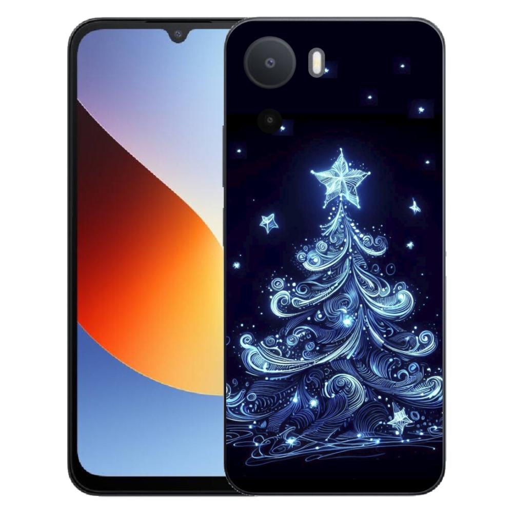 Gelový kryt mmCase na Xiaomi Redmi A7 Pro - neonový vánoční stromek 4
