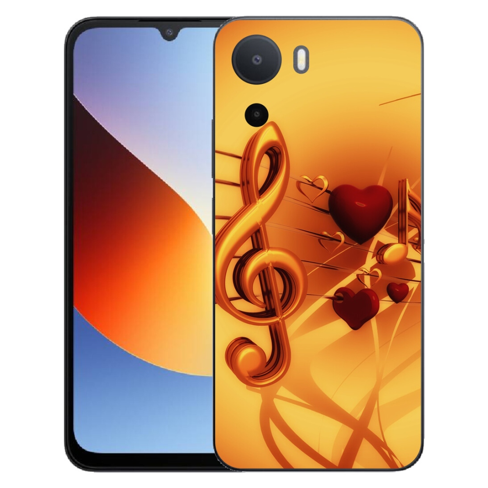 Gelový kryt mmCase na Xiaomi Redmi A7 Pro - noty