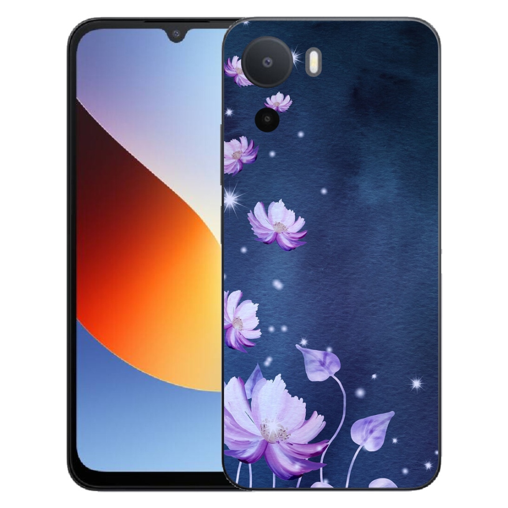 Gelový kryt mmCase na Xiaomi Redmi A7 Pro - padající květy