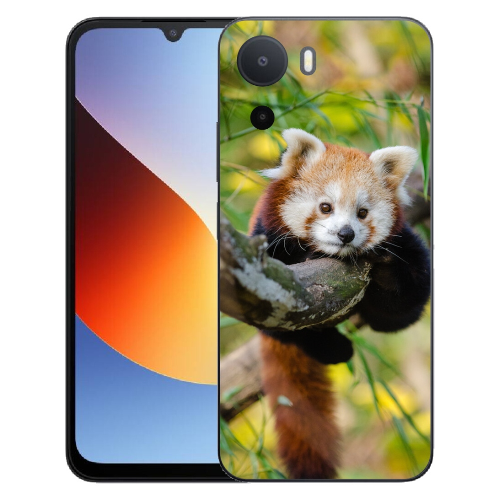 Gelový kryt mmCase na Xiaomi Redmi A7 Pro - panda červená