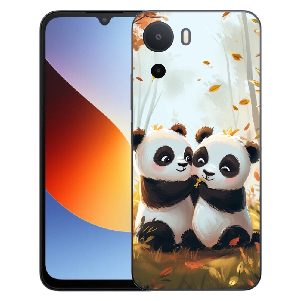 Gelový kryt mmCase na Xiaomi Redmi A7 Pro - pandy