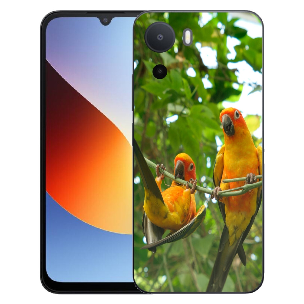 Gelový kryt mmCase na Xiaomi Redmi A7 Pro - papoušci aratingy