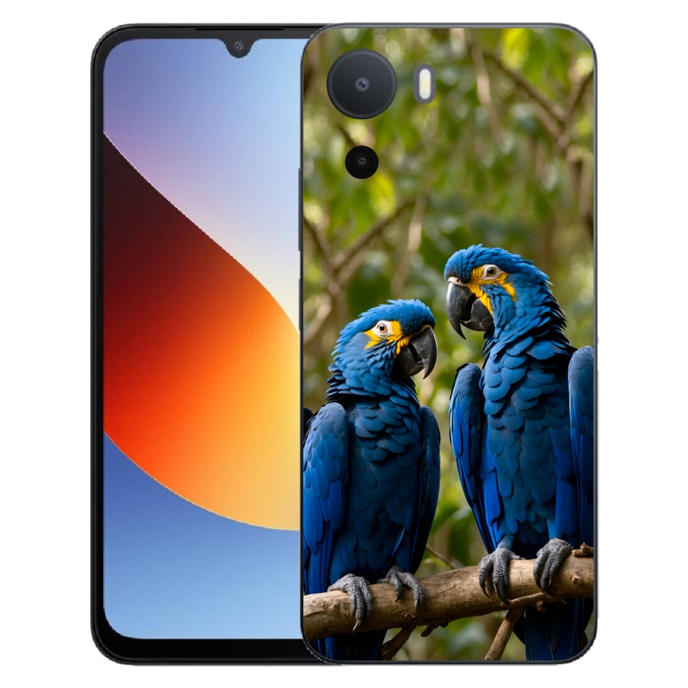 Gelový kryt mmCase na Xiaomi Redmi A7 Pro - papouščí duo