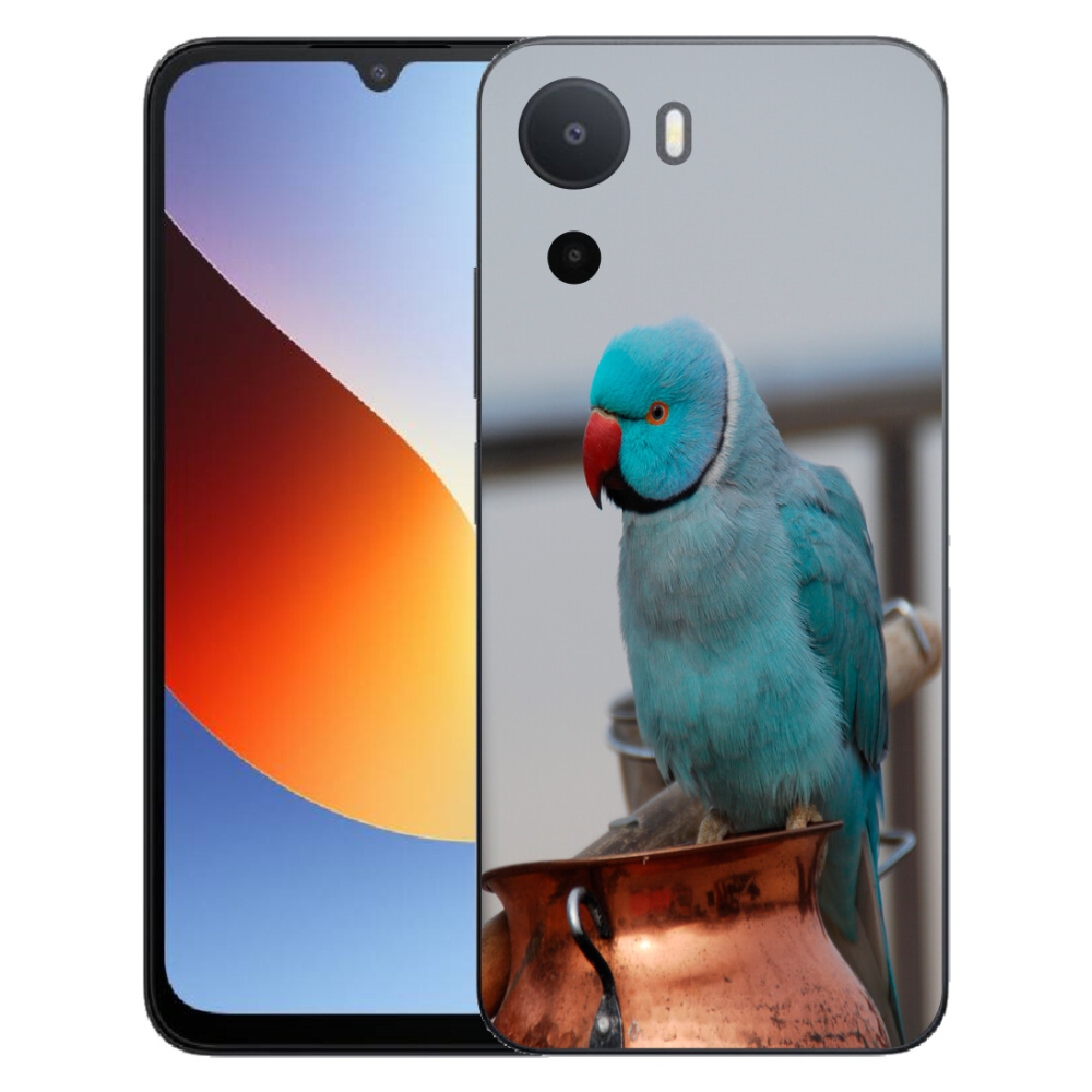 Gelový kryt mmCase na Xiaomi Redmi A7 Pro - papoušek alexandr modrý
