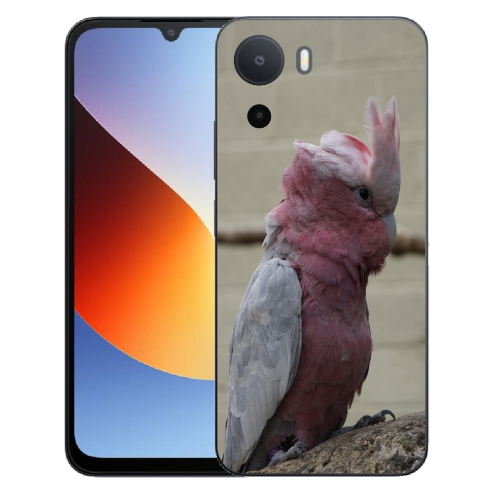 Gelový kryt mmCase na Xiaomi Redmi A7 Pro - papoušek kakadu růžový