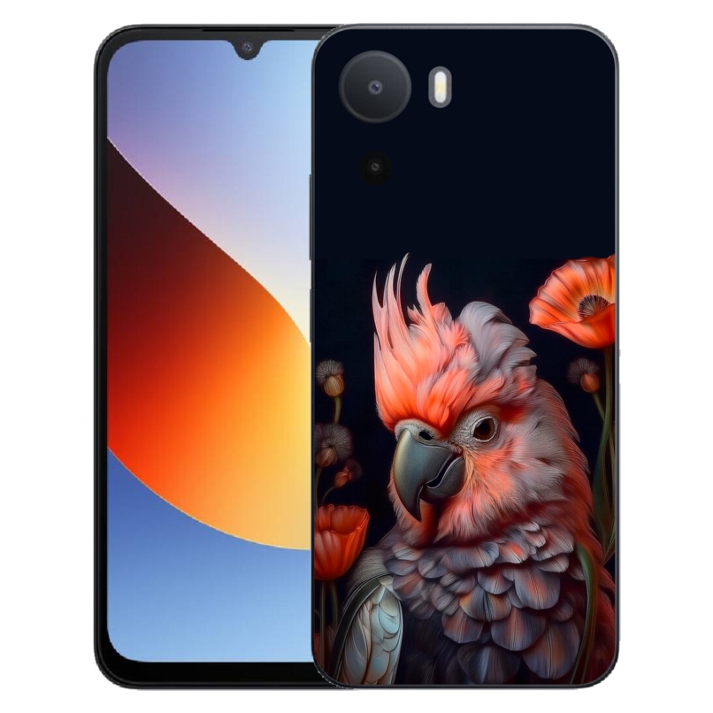 Gelový kryt mmCase na Xiaomi Redmi A7 Pro - papoušek kakadu v barvách