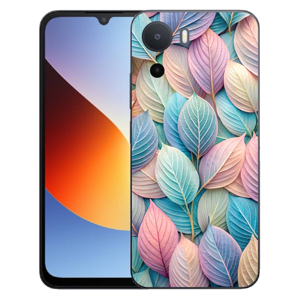 Gelový kryt mmCase na Xiaomi Redmi A7 Pro - pastelové listy