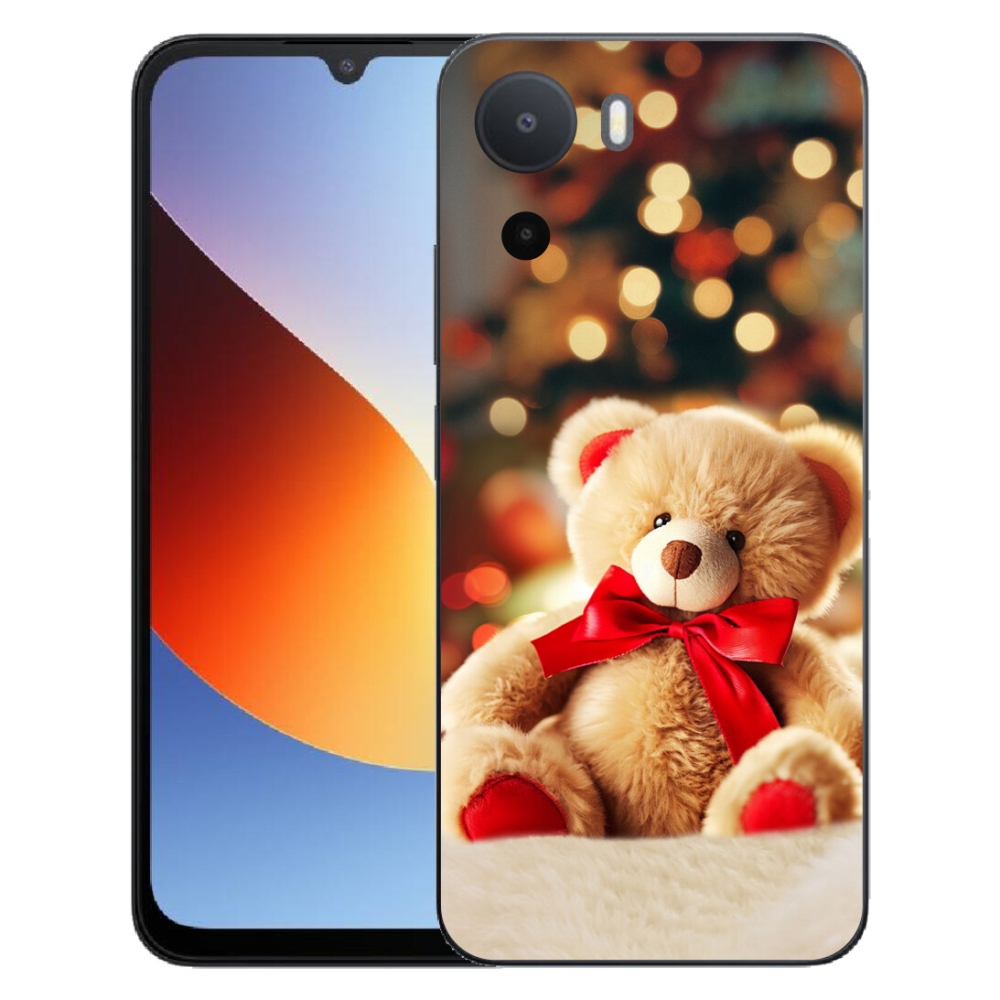 Gelový kryt mmCase na Xiaomi Redmi A7 Pro - plyšový medvídek