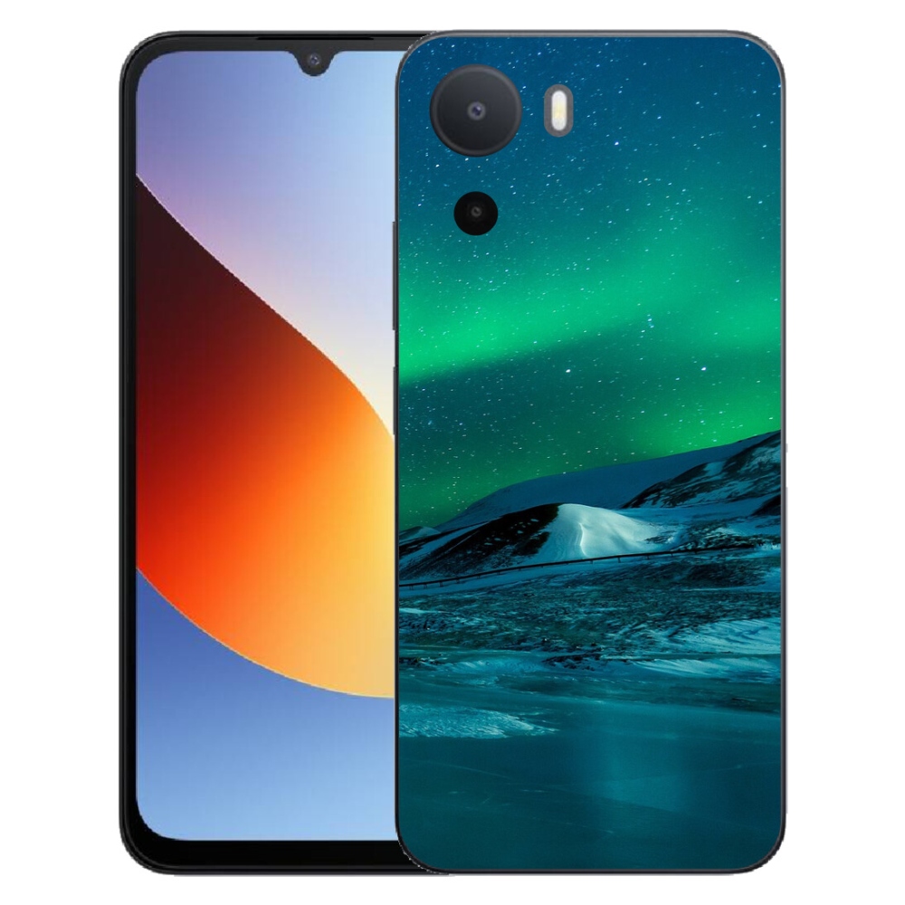 Gelový kryt mmCase na Xiaomi Redmi A7 Pro - polární záře