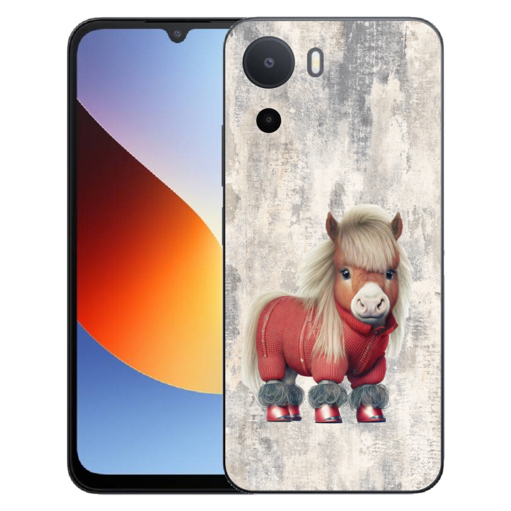 Gelový kryt mmCase na Xiaomi Redmi A7 Pro - poník ve svetru