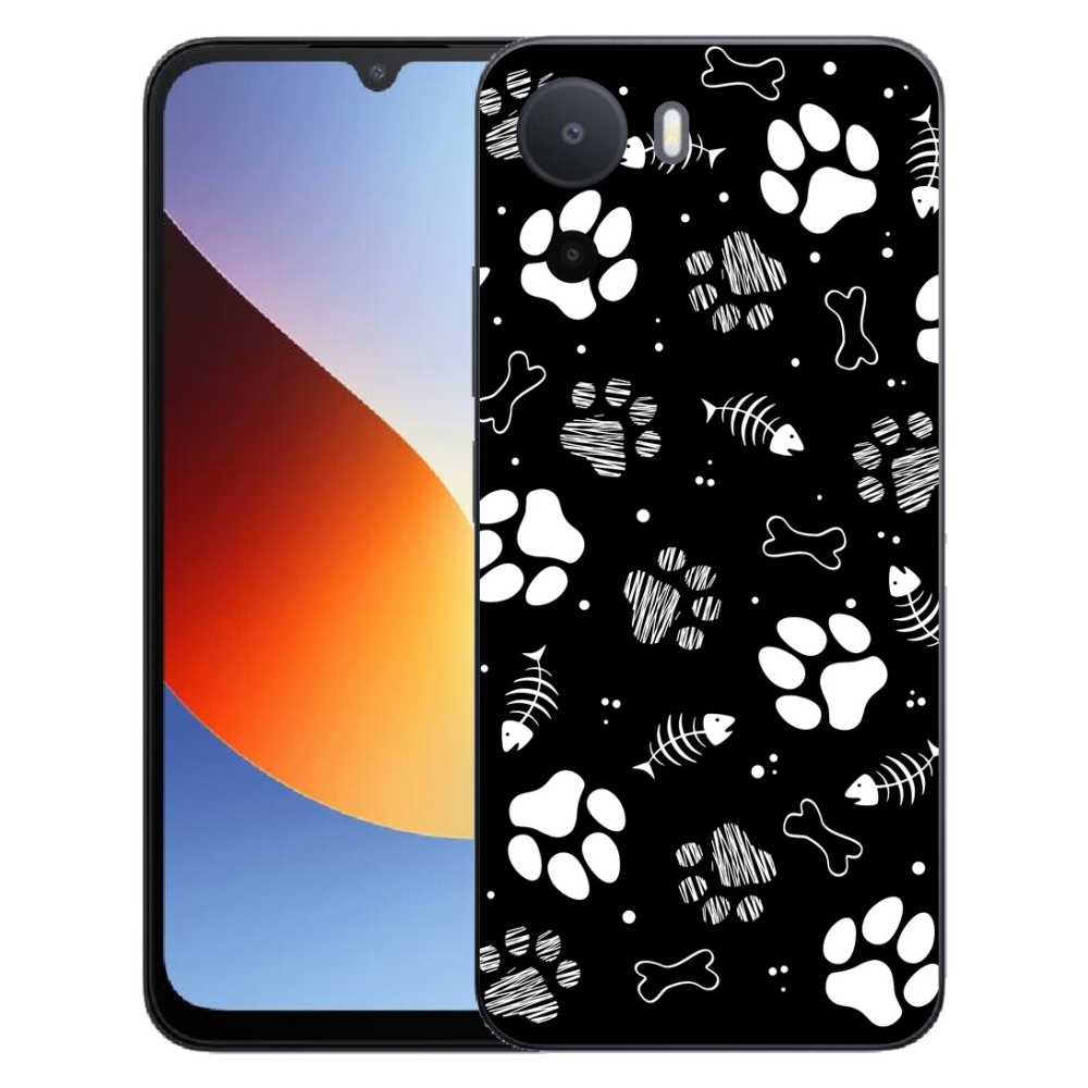 Gelový kryt mmCase na Xiaomi Redmi A7 Pro - psí tlapky
