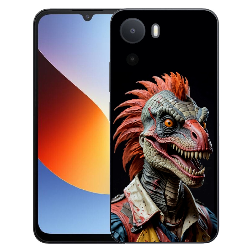 Gelový kryt mmCase na Xiaomi Redmi A7 Pro - punk dinosaurus