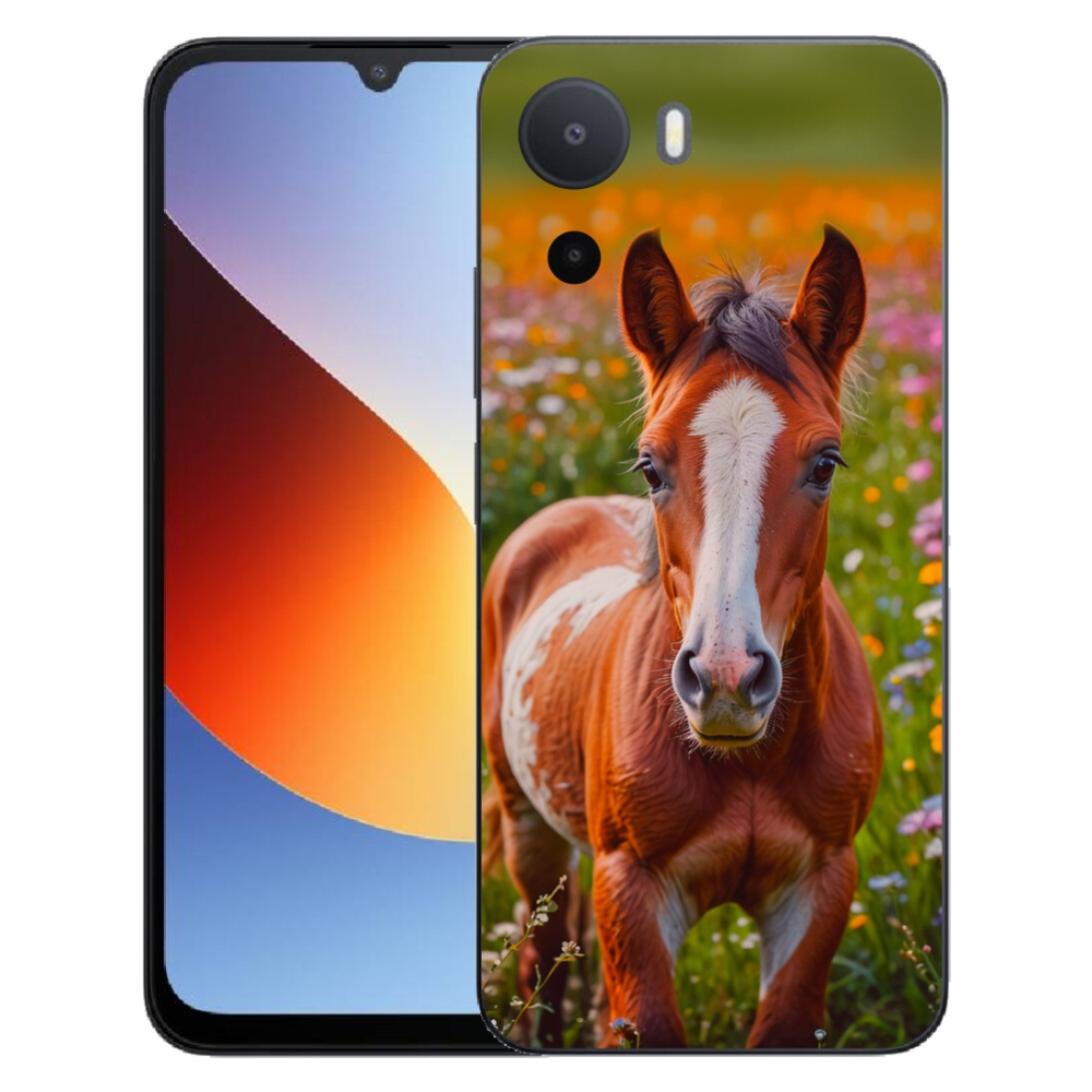 Gelový kryt mmCase na Xiaomi Redmi A7 Pro - roztomilé hříbě