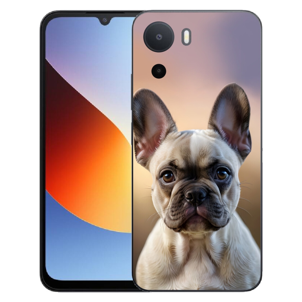 Gelový kryt mmCase na Xiaomi Redmi A7 Pro - roztomilý francouzský buldoček