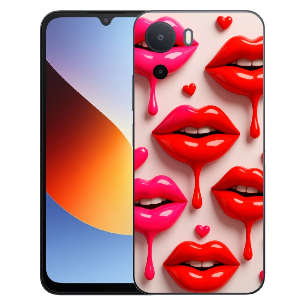 Gelový kryt mmCase na Xiaomi Redmi A7 Pro - rty 2