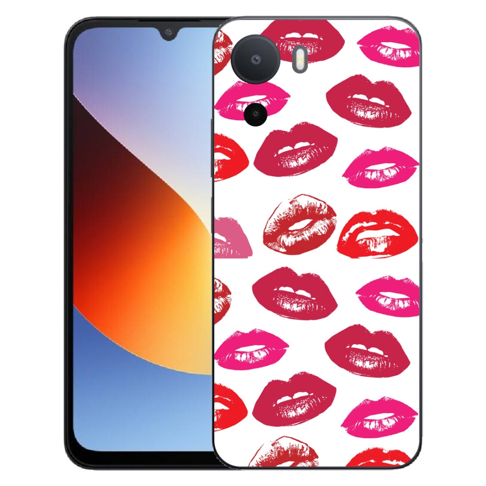 Gelový kryt mmCase na Xiaomi Redmi A7 Pro - rty