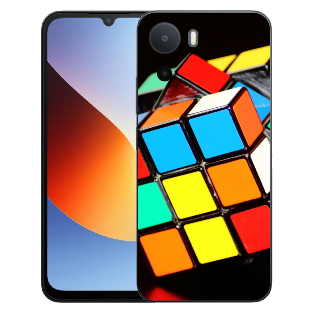 Gelový kryt mmCase na Xiaomi Redmi A7 Pro - rubikova kostka