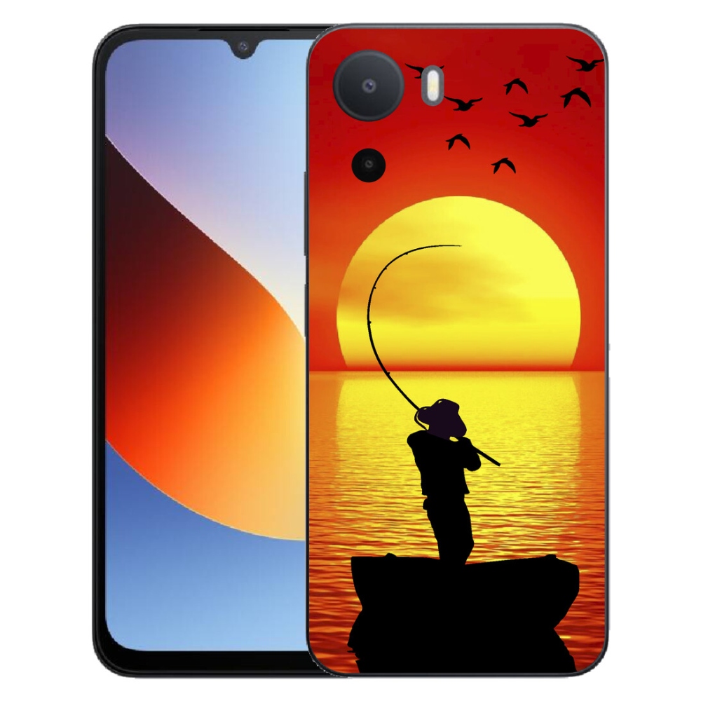 Gelový kryt mmCase na Xiaomi Redmi A7 Pro - rybaření