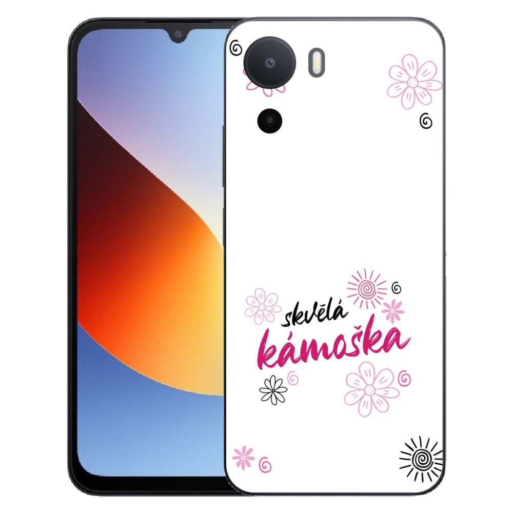 Gelový kryt mmCase na Xiaomi Redmi A7 Pro - skvělá kámoška bílé pozadí