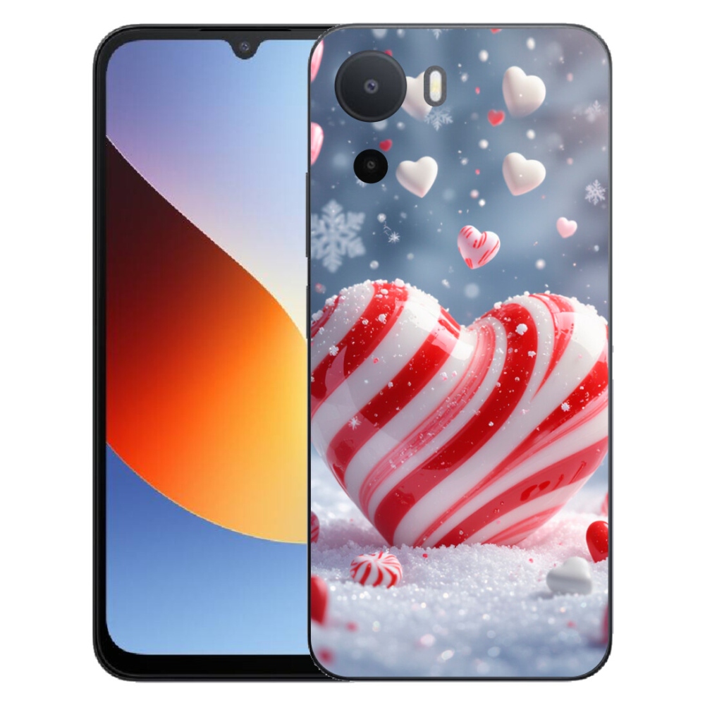 Gelový kryt mmCase na Xiaomi Redmi A7 Pro - sladké srdce