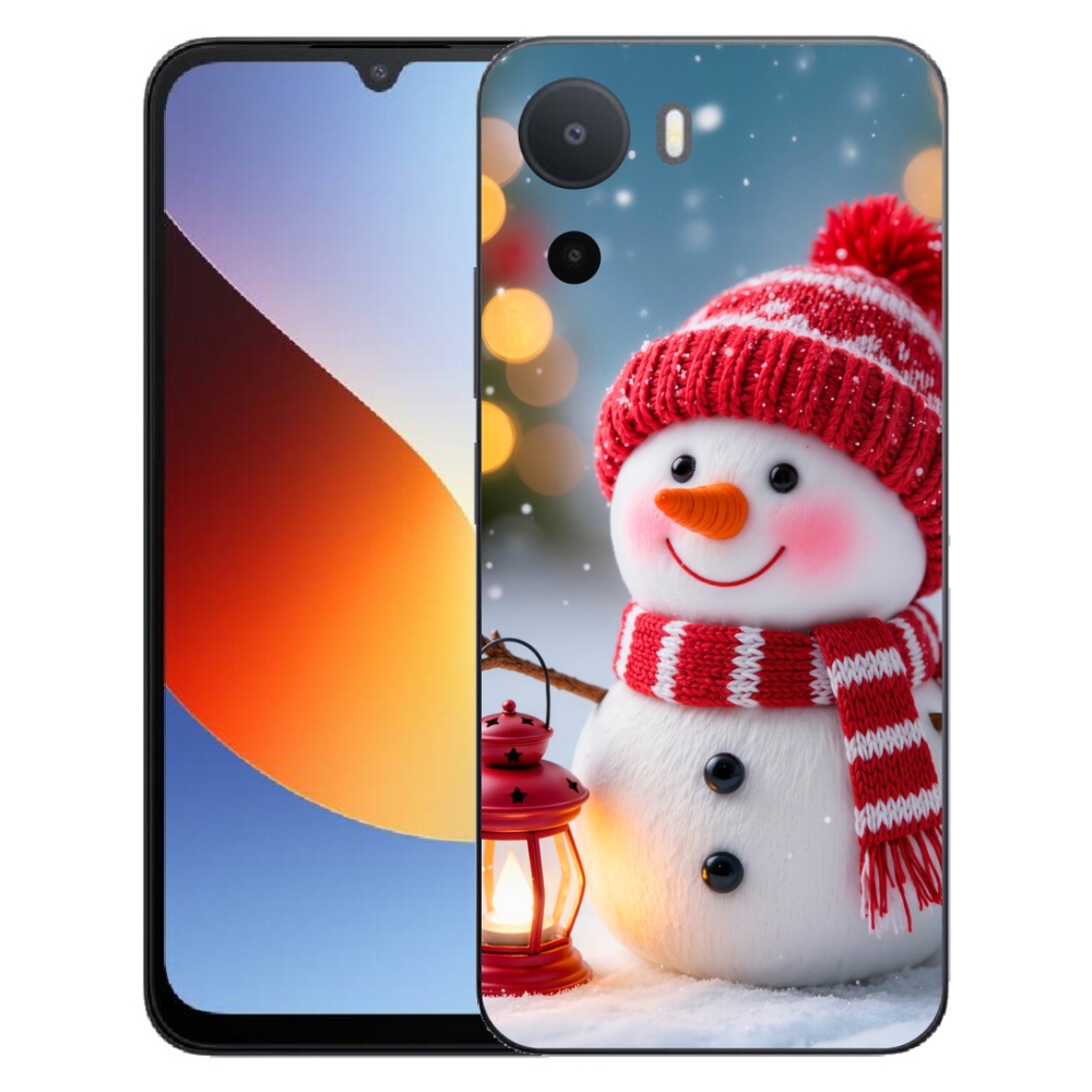 Gelový kryt mmCase na Xiaomi Redmi A7 Pro - sněhulák 2