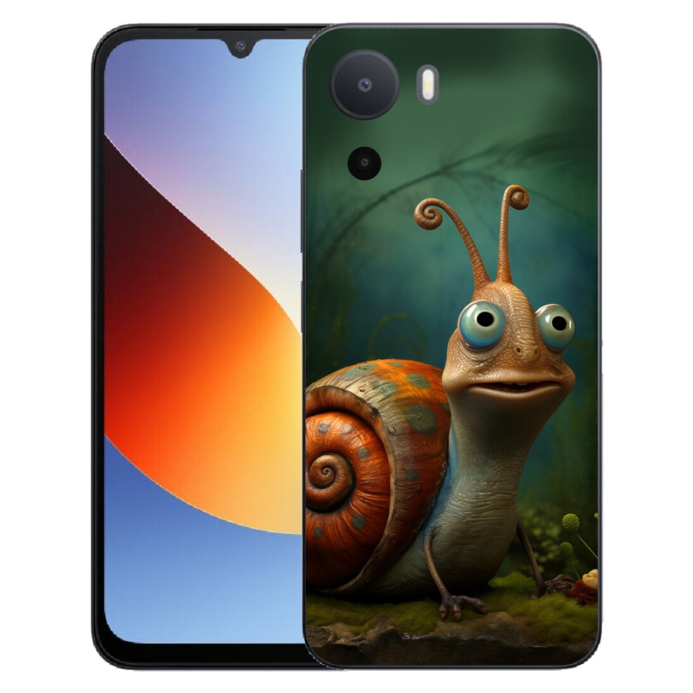 Gelový kryt mmCase na Xiaomi Redmi A7 Pro - šnek