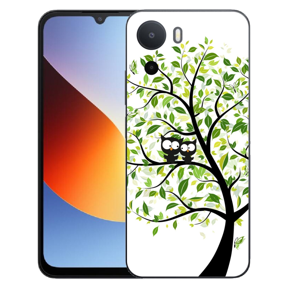 Gelový kryt mmCase na Xiaomi Redmi A7 Pro - sovičky na stromě