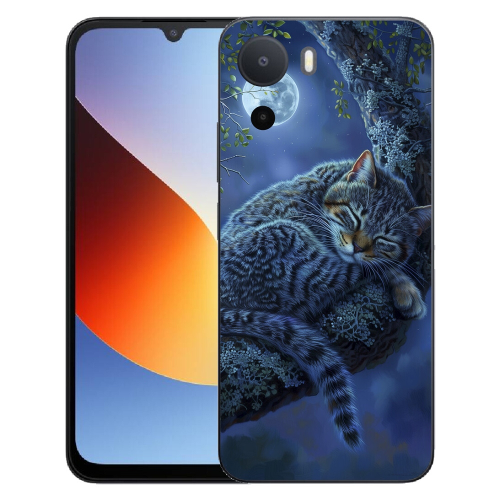 Gelový kryt mmCase na Xiaomi Redmi A7 Pro - spící kočka