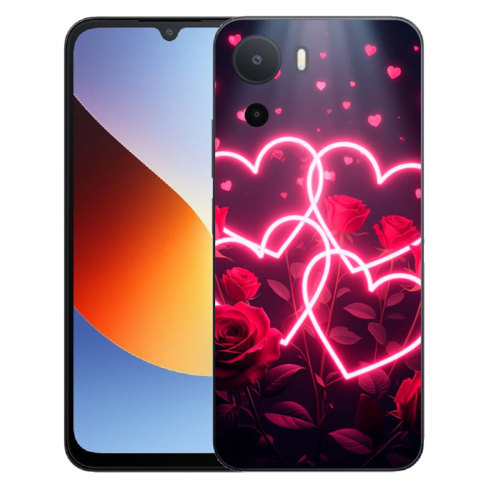 Gelový kryt mmCase na Xiaomi Redmi A7 Pro - srdce lásky