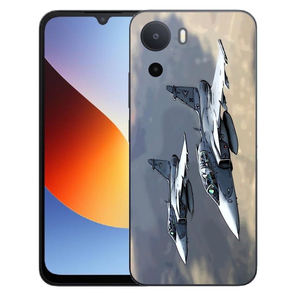 Gelový kryt mmCase na Xiaomi Redmi A7 Pro - stíhačky