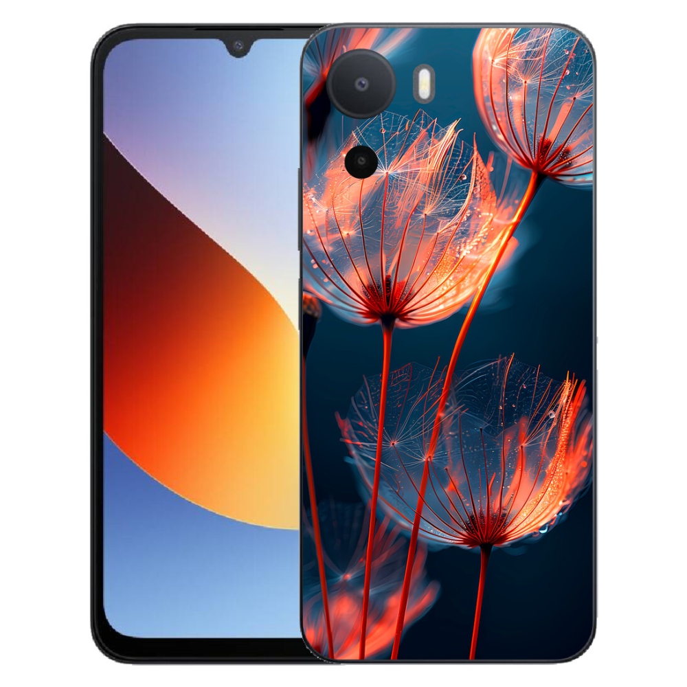Gelový kryt mmCase na Xiaomi Redmi A7 Pro - světélkující chmýří