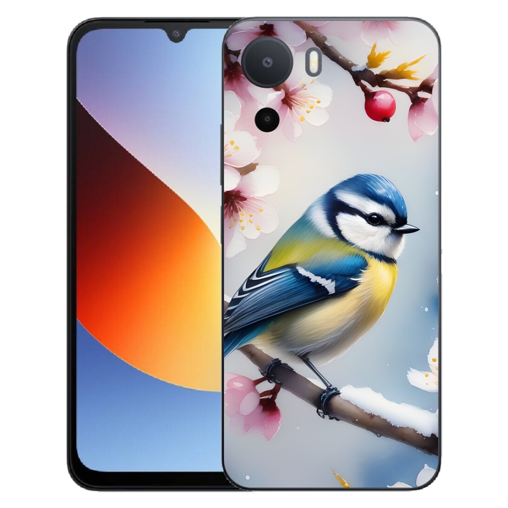 Gelový kryt mmCase na Xiaomi Redmi A7 Pro - sýkorka