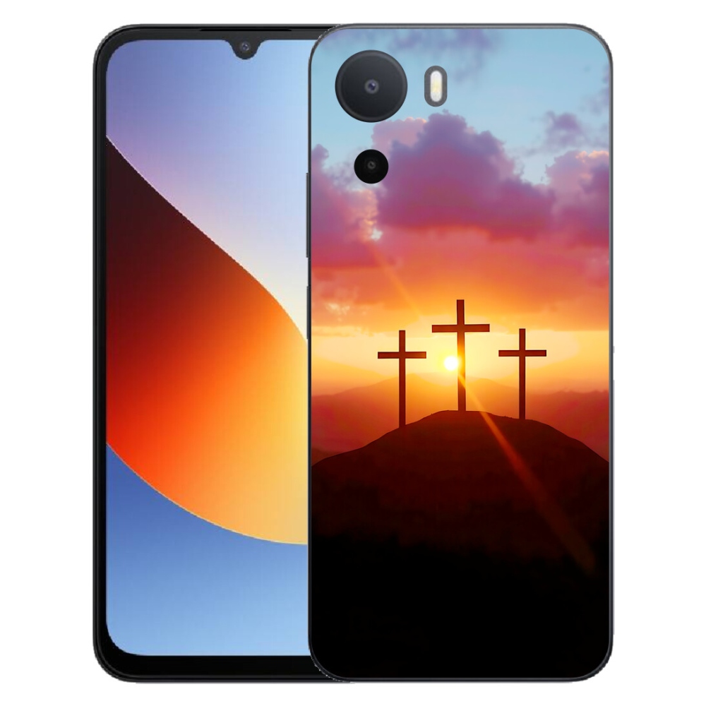 Gelový kryt mmCase na Xiaomi Redmi A7 Pro - tři kříže