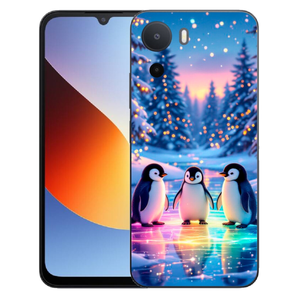 Gelový kryt mmCase na Xiaomi Redmi A7 Pro - tučnáci